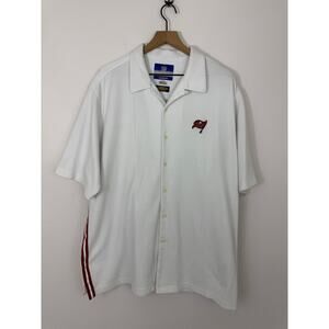 Reebok NFL Tampa Bay Buccaneers White Polo Shirt Men’s XL